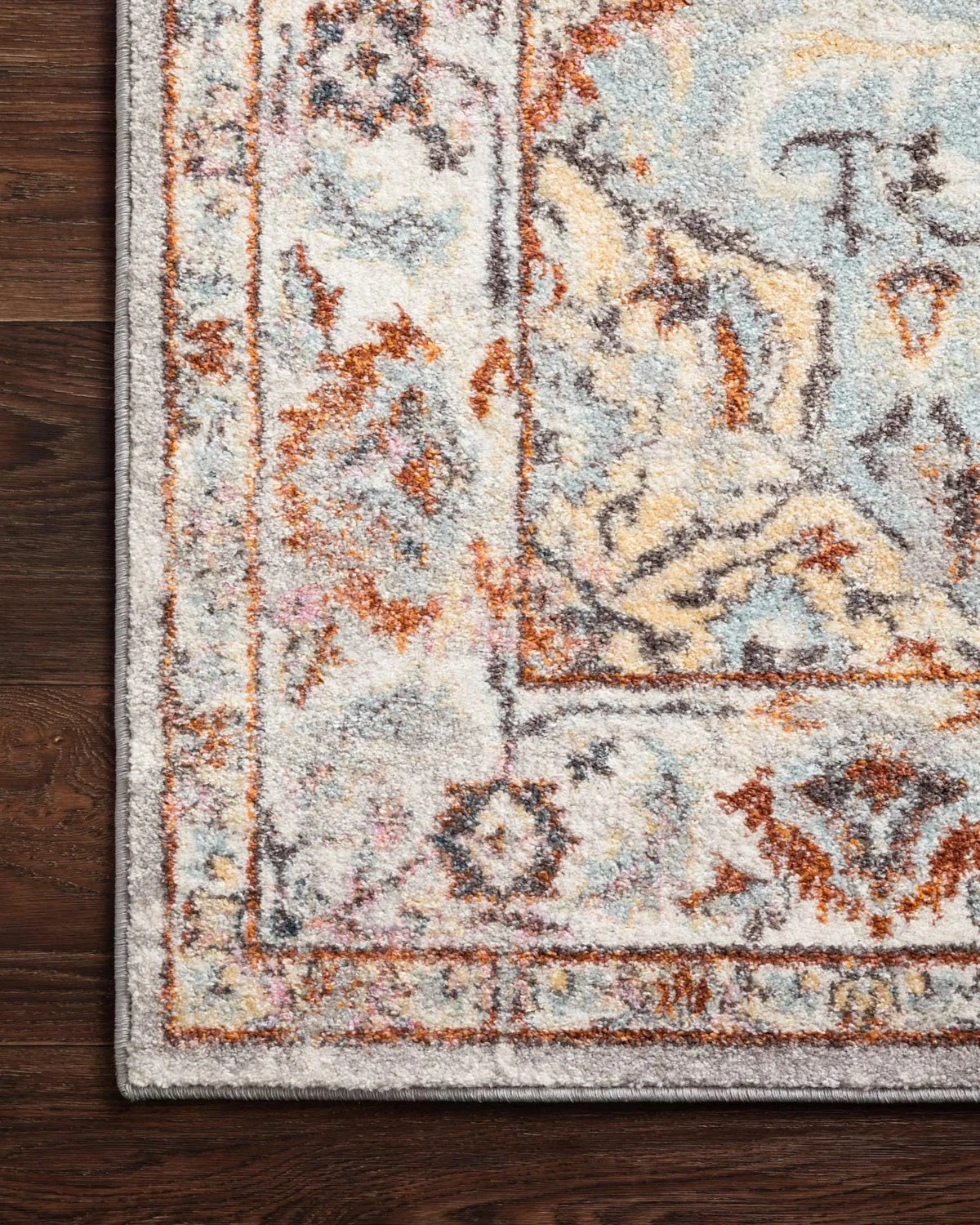 Clara CLA-03 Grey/Ivory Rug