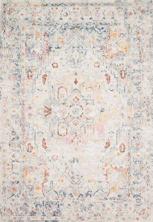 Clara CLA-04 Lt Grey/Multi Rug