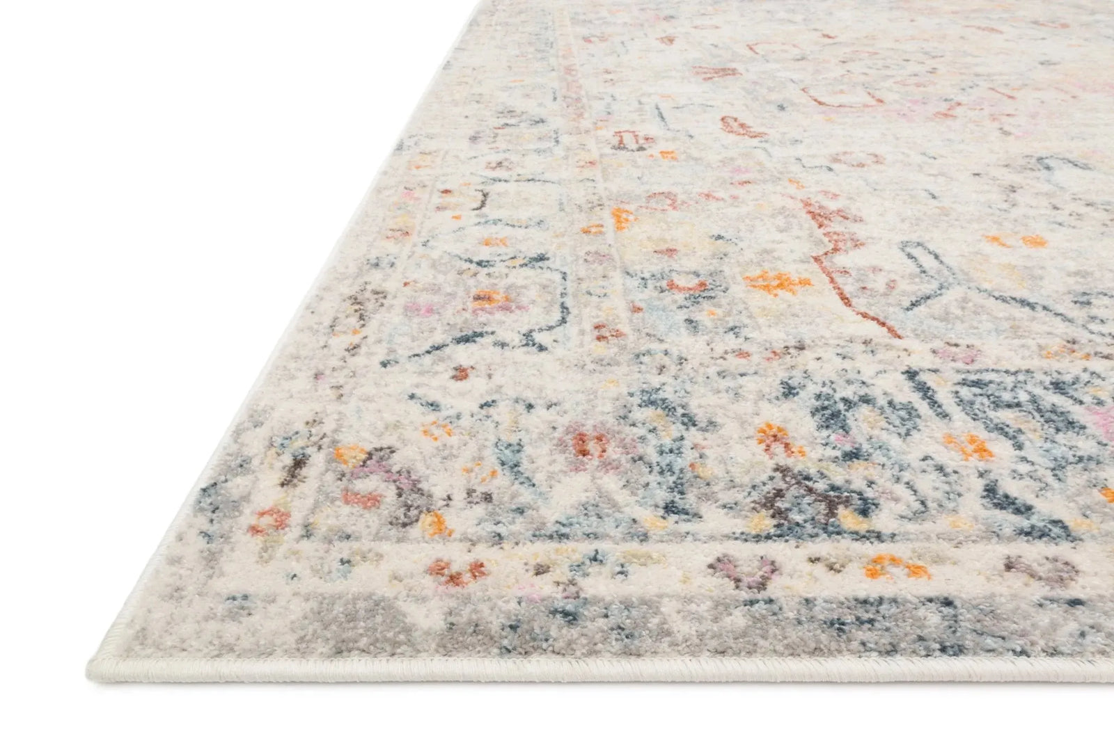 Clara CLA-04 Lt Grey/Multi Rug