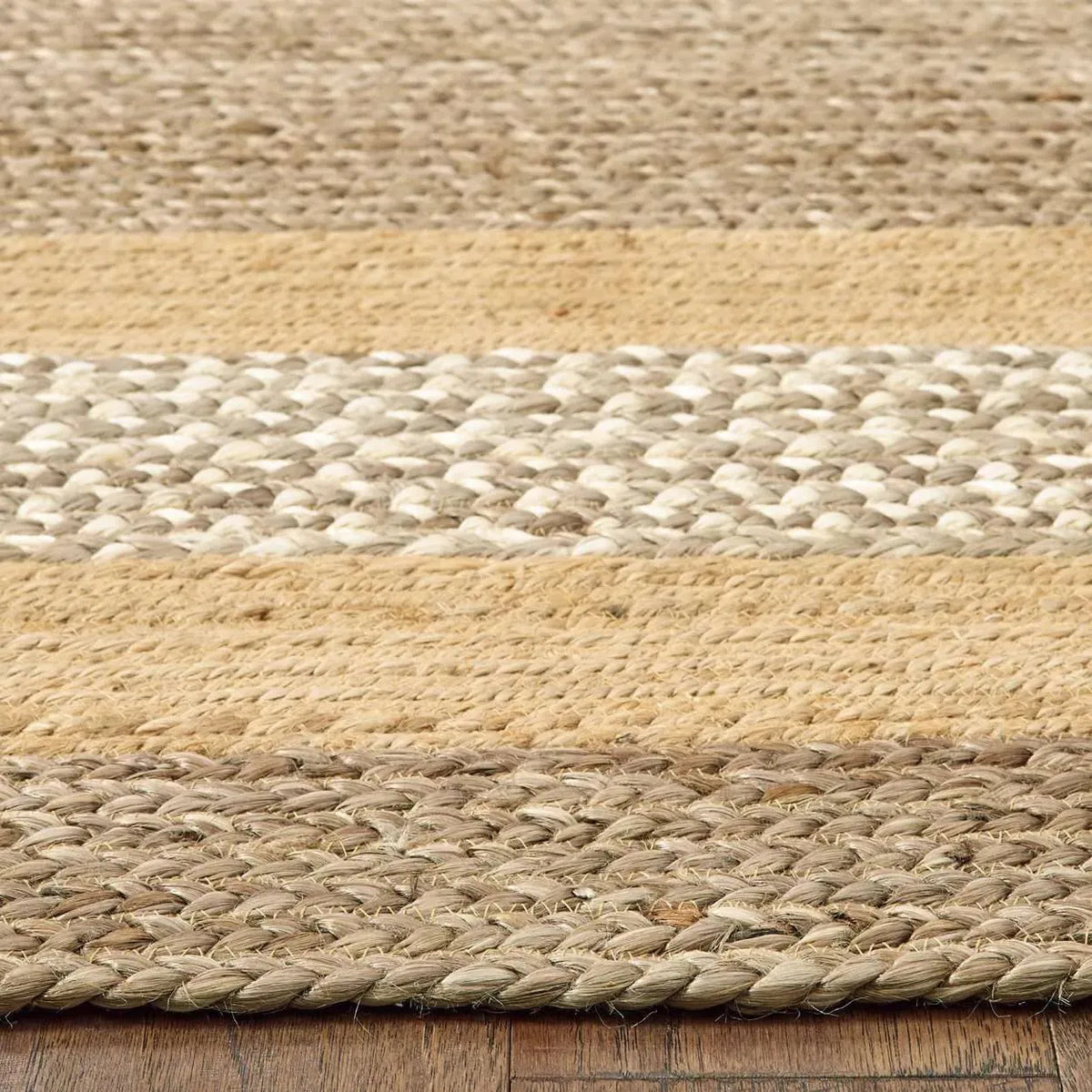 Classic Jute LR81206 Gray Natural Rug