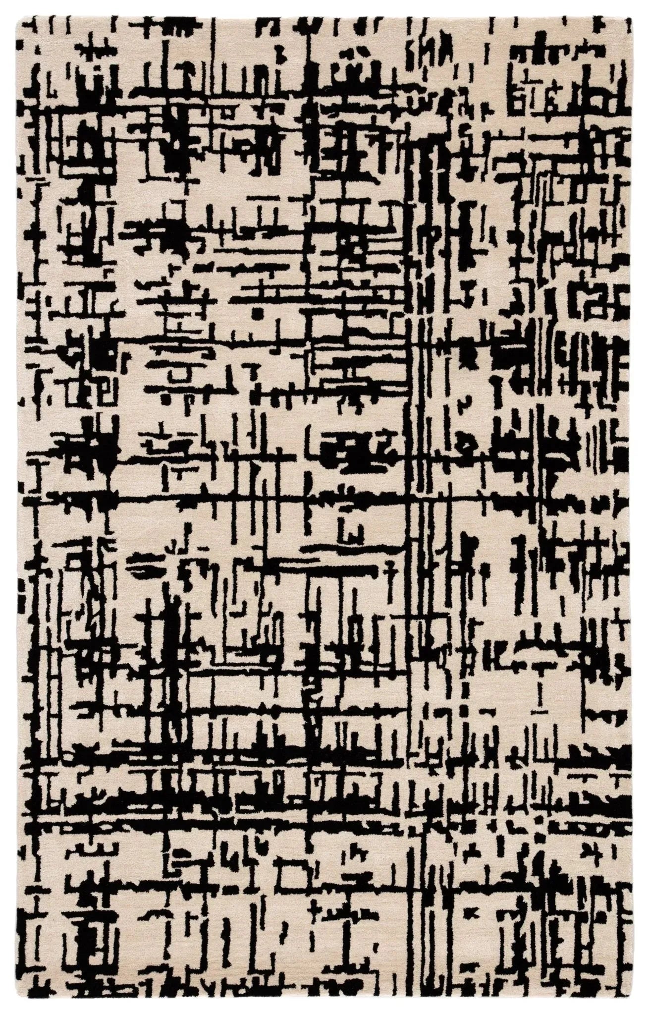 Clayton CLN15 Pals Cream/Black Rug