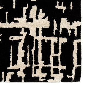 Clayton CLN16 Pals Black/Cream Rug