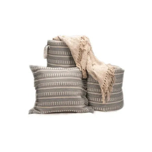 Clementine 34013BLU Blue Pouf