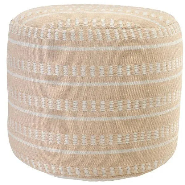 Clementine 34014PCH Peach Pouf