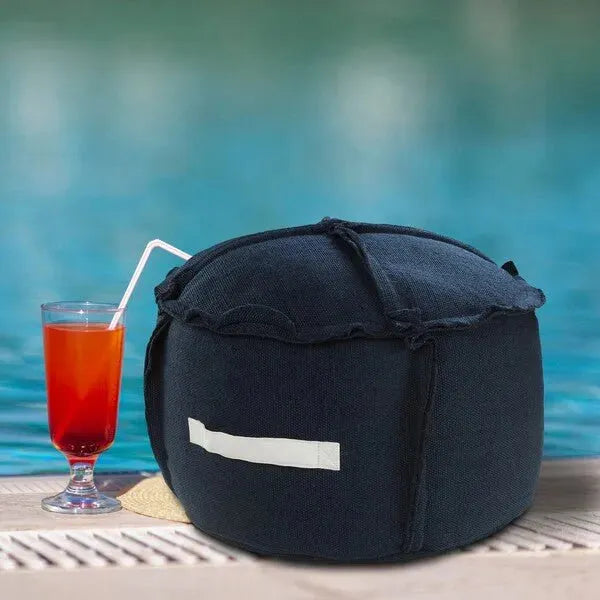 Clementine 34015NAV Navy Pouf