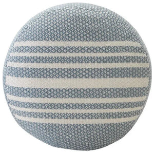 Clementine 34016BLU Blue Pouf