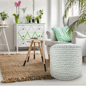 Clementine 34018SWB Sweet Blue Pouf