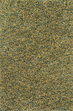 Cleo Shag CO 01 Teal / Gold Rug