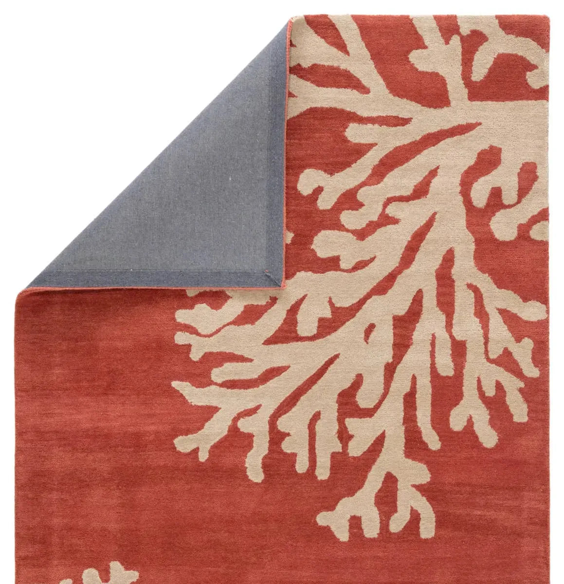 Coastal Seaside COS02 Bough Apricot Brandy / Doe Skin Rug