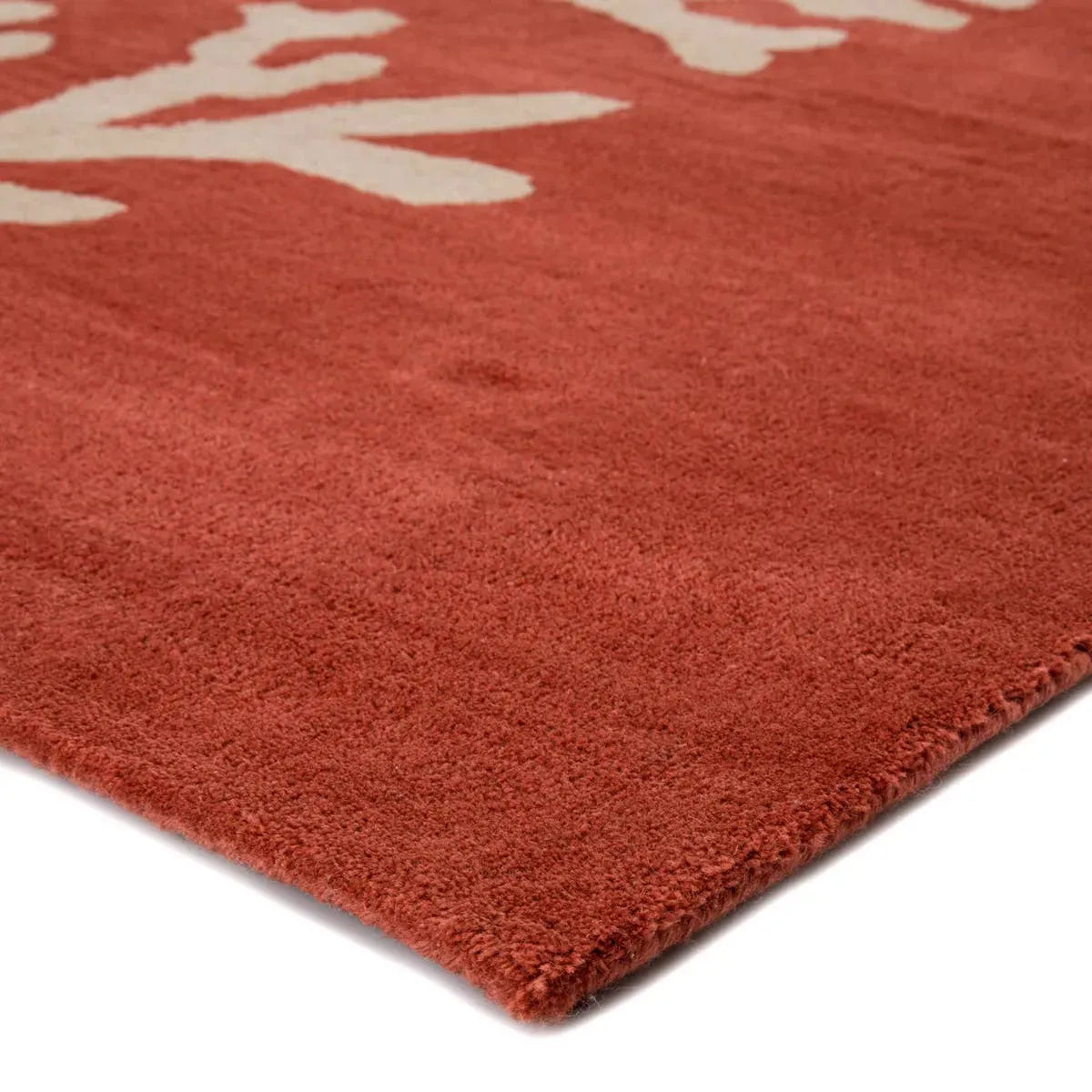 Coastal Seaside COS02 Bough Apricot Brandy / Doe Skin Rug