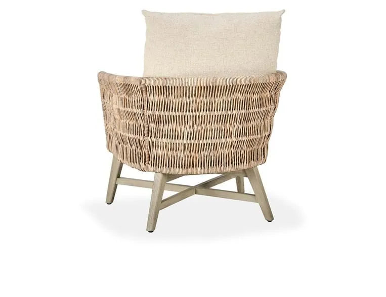 Collins Outdoor Accent Chair Natural/Sand