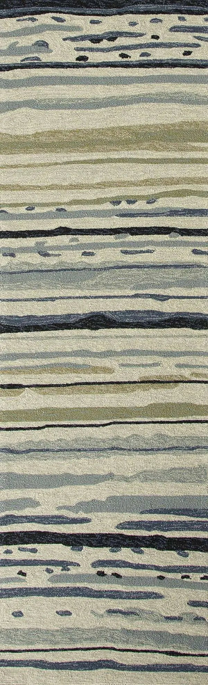 Colours CO08 Sketchy Lines Classic Gray Rug