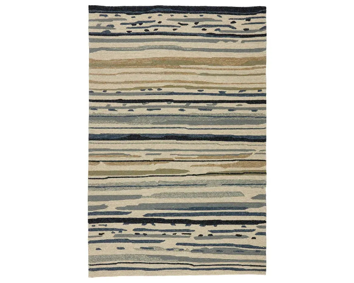 Colours CO08 Sketchy Lines Classic Gray Rug