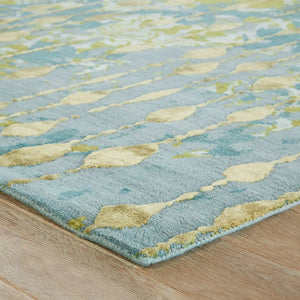 Connextion By Jenny Jones-Global CG08 Ruby Room Canal Blue/Dark Citron Rug