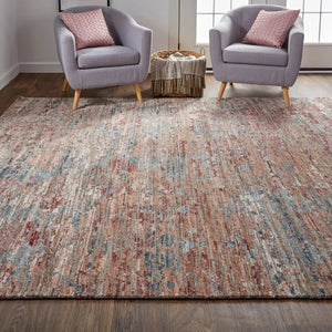 Conroe CRO6827F Red/Blue Rug