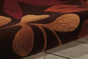 Contour CON02 Chocolate Rug
