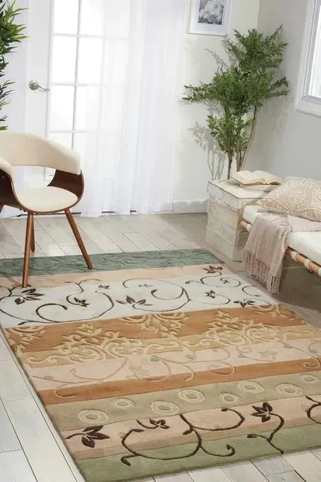 Contour CON10 Green Rug