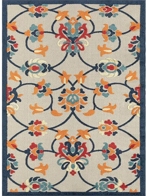 Copa Cabana 81814ORA Orange/Multi Rug