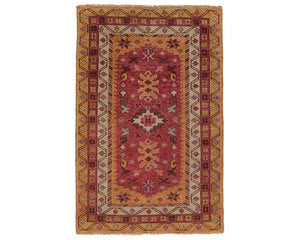 Coredora CRD04 Kyrie Red/Yellow Rug