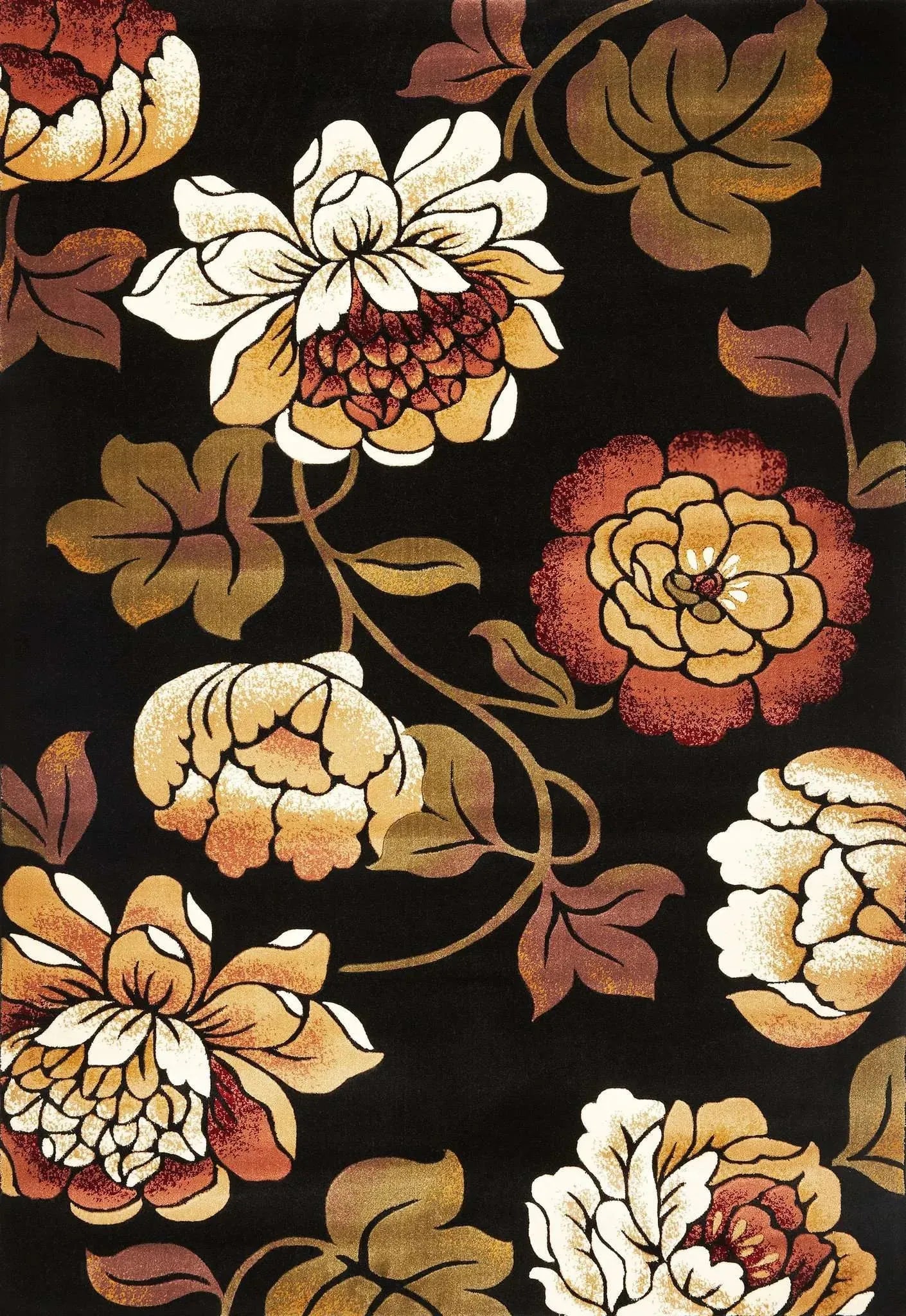 Corinthian 5351 Bella Black Rug