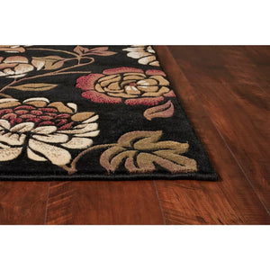 Corinthian 5351 Bella Black Rug