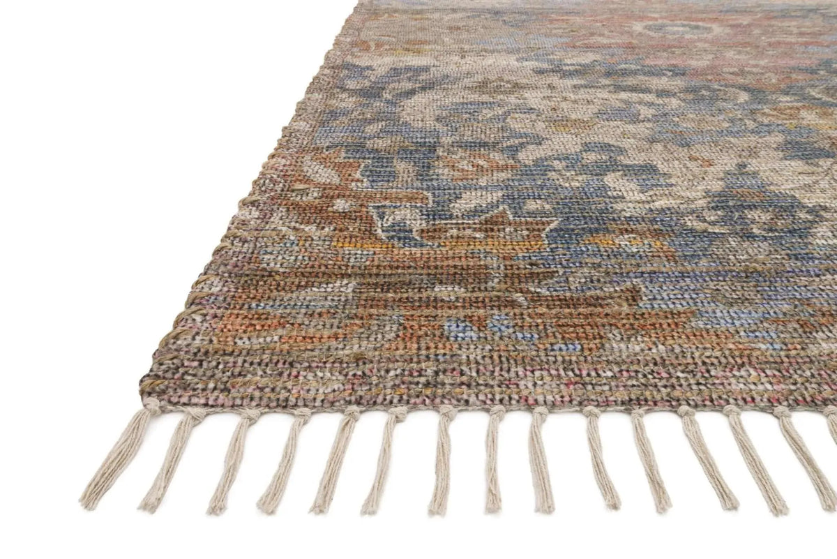 Cornelia Loloi X Justina Blakeney COR 06 Denim / Multi Rug