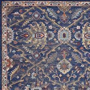 Corsica 7859 Courtyard Royal Blue Rug