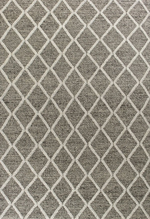 Cortico 6162 Diamonds Dark Grey Rug