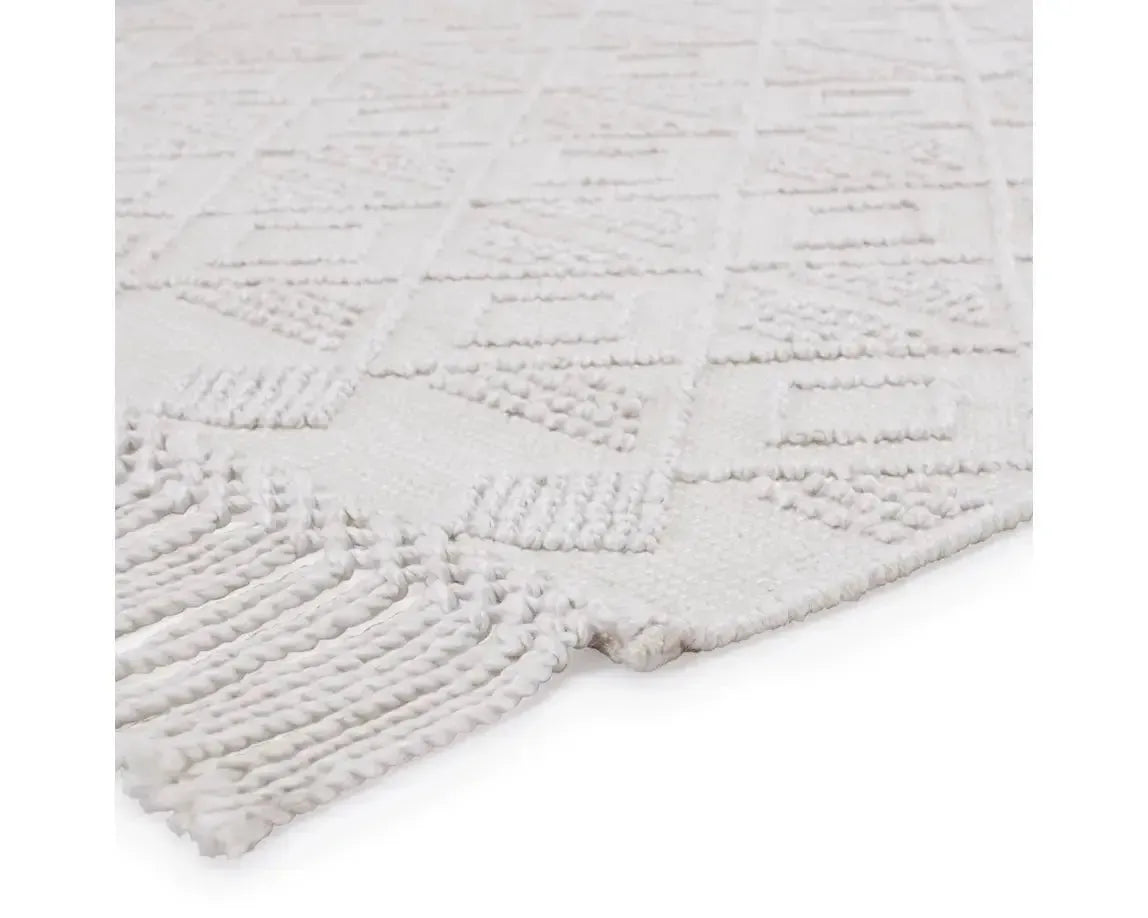 Cosette COE03 Bright White Rug