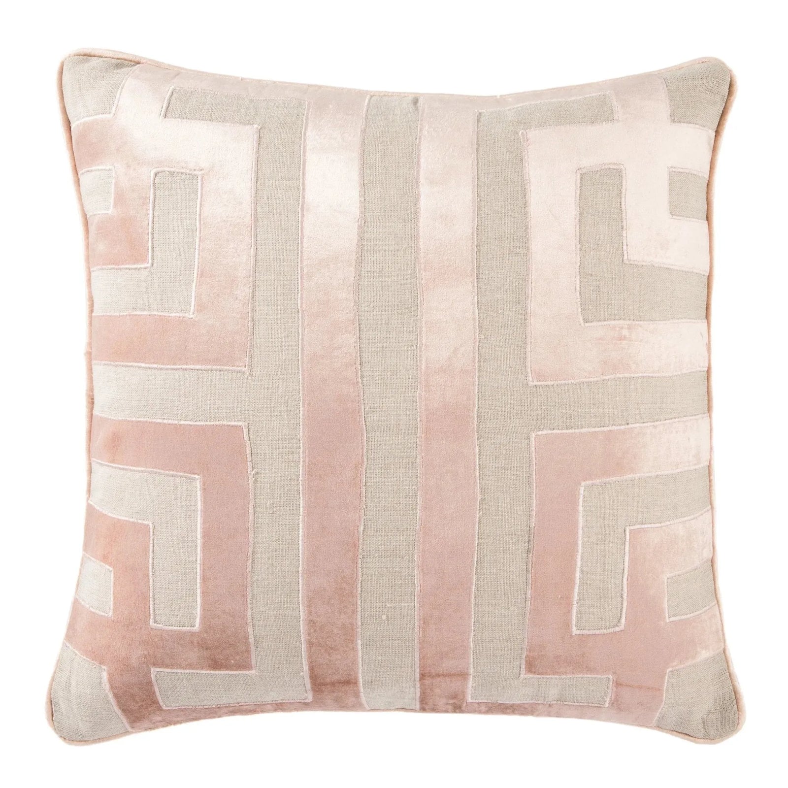 Cosmic By Nikki Chu Cnk07 Ordella Beige/Pink Pillow