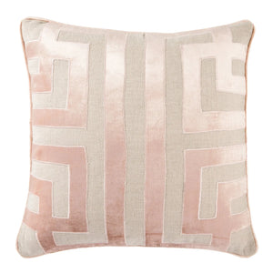 Cosmic By Nikki Chu Cnk07 Ordella Beige/Pink Pillow