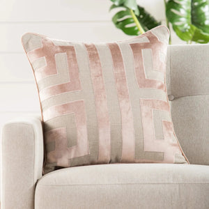 Cosmic By Nikki Chu Cnk07 Ordella Beige/Pink Pillow