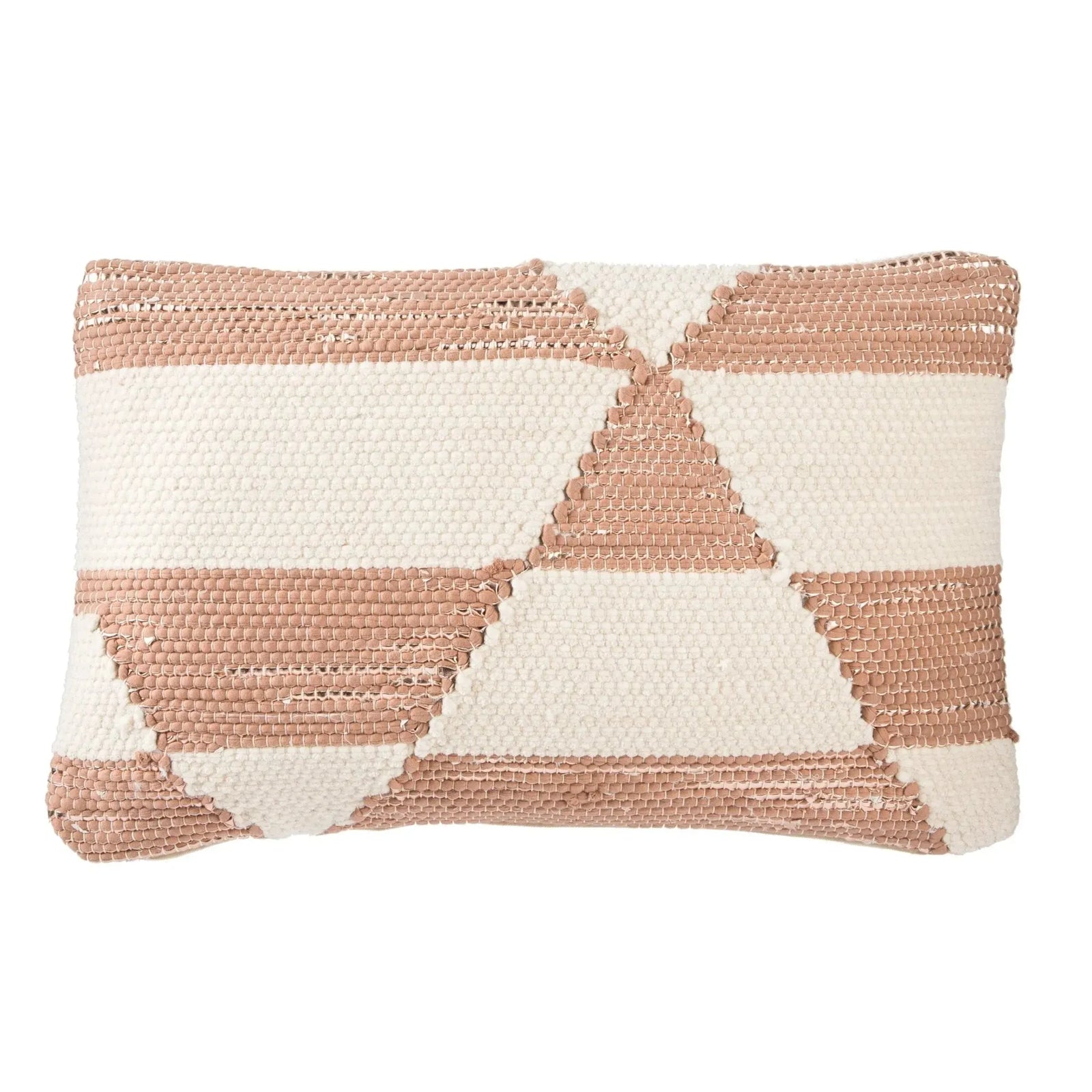 Cosmic By Nikki Chu Cnk41 Otway Cream/Pink Pillow