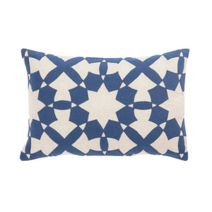 Cosmic By Nikki Chu CNK45 Casino Blue/Ivory Pillow