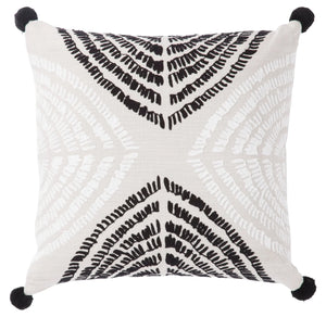Cosmic By Nikki Chu CNK54 Angelika Black/Silver Pillow