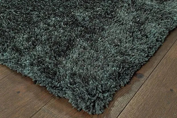 Cosmo Shag 81102 Black/ Black Rug
