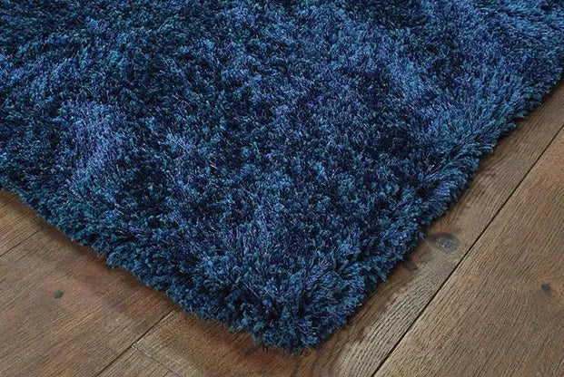Cosmo Shag 81106 Blue/ Blue Rug