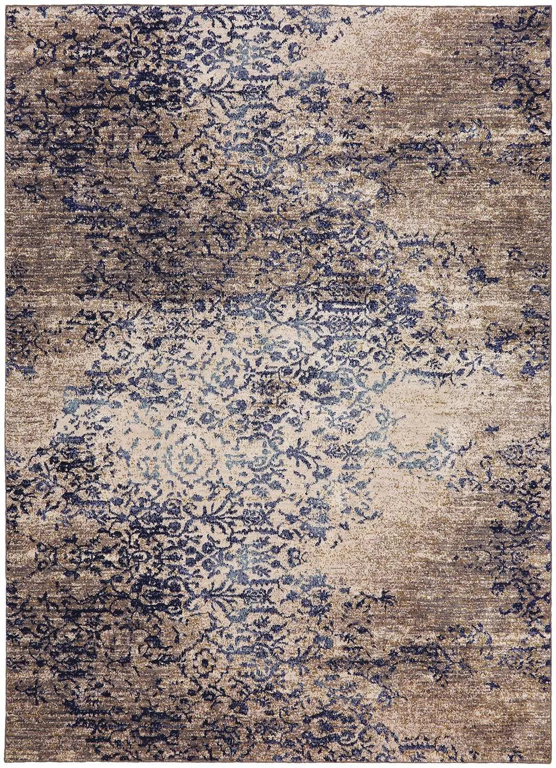 Cosmopolitan Nirvana by Virginia Langley Indigo 90953 50134 Rug