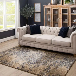 Cosmopolitan Nirvana by Virginia Langley Indigo 90953 50134 Rug