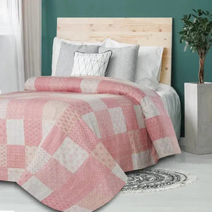 Cotton Kantha Lr81482 Multi Coverlet