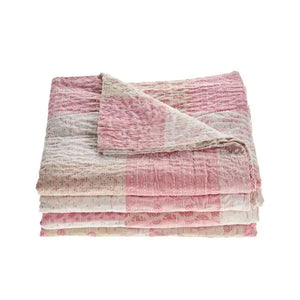 Cotton Kantha Lr81482 Multi Coverlet