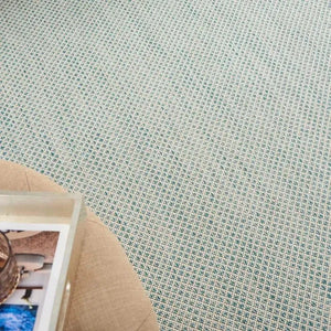 Courtyard COU01 Ivory/Aqua Rug