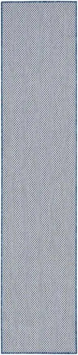 Courtyard COU01 Ivory/Blue Rug