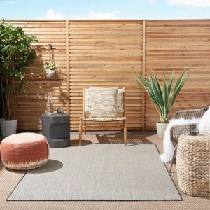 Courtyard COU01 Ivory/Charcoal Rug