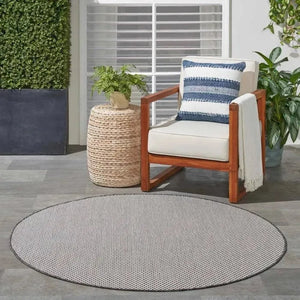 Courtyard COU01 Ivory/Charcoal Rug