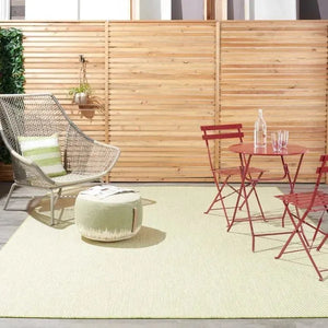Courtyard COU01 Ivory/Green Rug