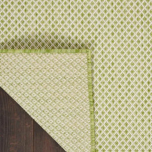 Courtyard COU01 Ivory/Green Rug