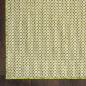 Courtyard COU01 Ivory/Green Rug
