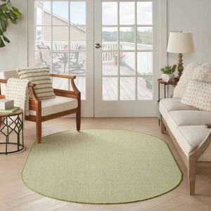 Courtyard COU01 Ivory/Green Rug