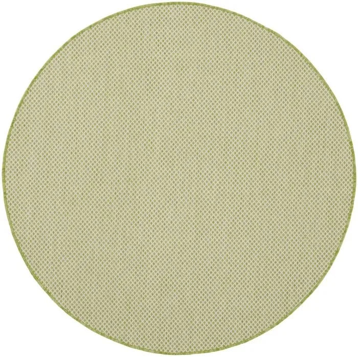 Courtyard COU01 Ivory/Green Rug